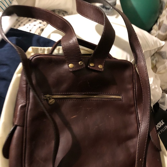 Leather backpack bag from Italy (Rome) - Picture 4 of 8